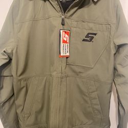 snap on jacket 
