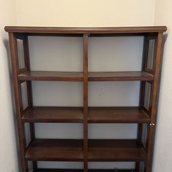 Brown Bookshelf 