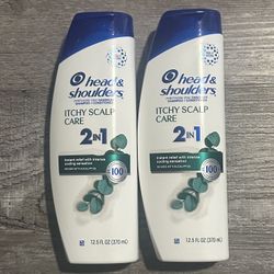 Head & Shoulders Itchy Scalp Care 2 in 1 $4 Each 