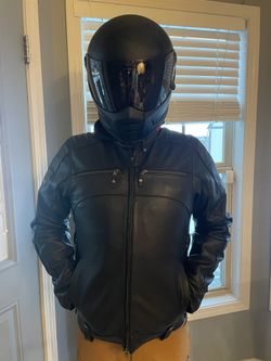 Harley-Davidson Swingarm 3-in-1 Leather Jacket (Tall) – Excellent Condition