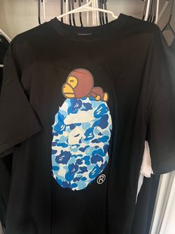 Baby Milo Light Blue Bape Shirt