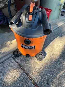 RIDGID 16 Gallon Wet/Dry Shop Vacuum