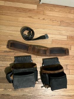 Akribis leather tool belt(waist size 32-38