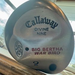 ⛳ Callaway Golf Clubs - Big Bertha War Bird 9 and 11 Driver -  3 Wood