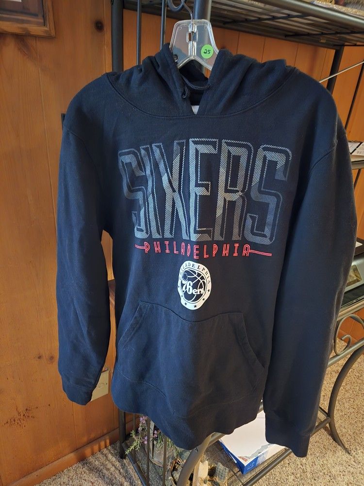 76ers Hooded Pullover Sweatshirt