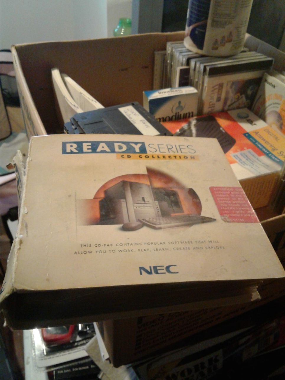 Vintage NEC: Ready Series CD Collection Software