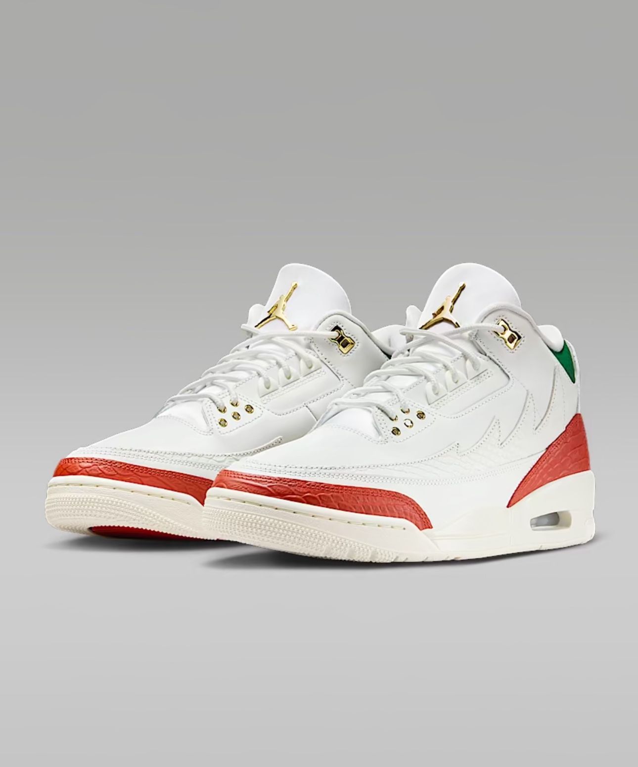 Jordan 3 Retro ‘El Vuelo Summit White’ Sz 9.5 & 12