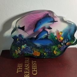 CHRISTIAN RIESE LANSSEN COLLECTION SCULPTURE 9"×6" ×1" - V32