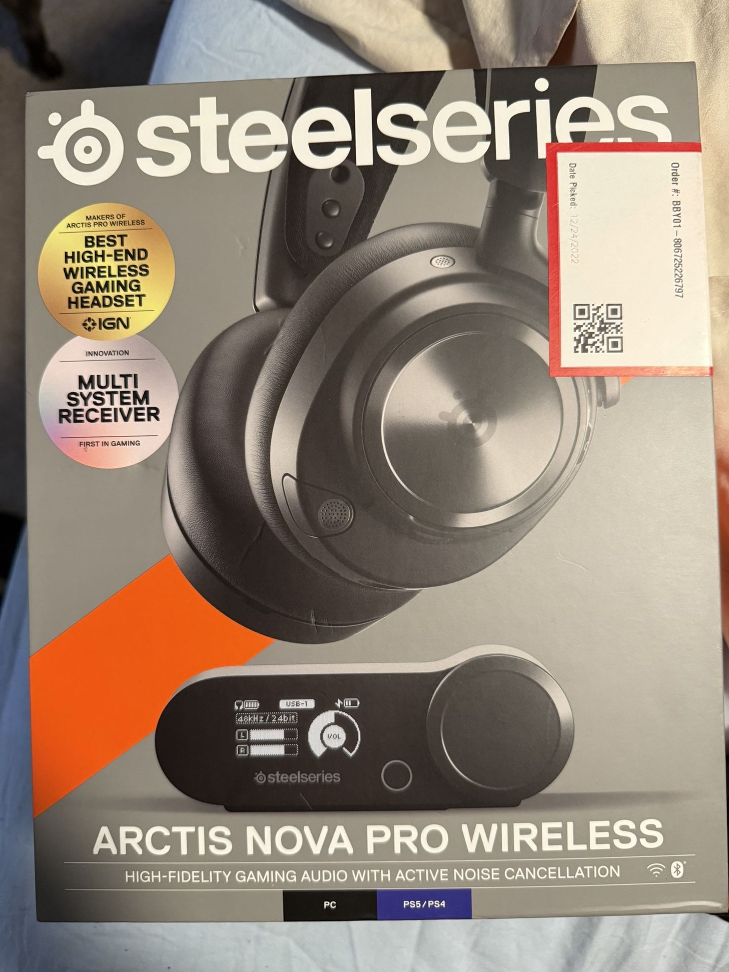 Steel Series Arctis Nova Pro Wireless Gaming Headphones