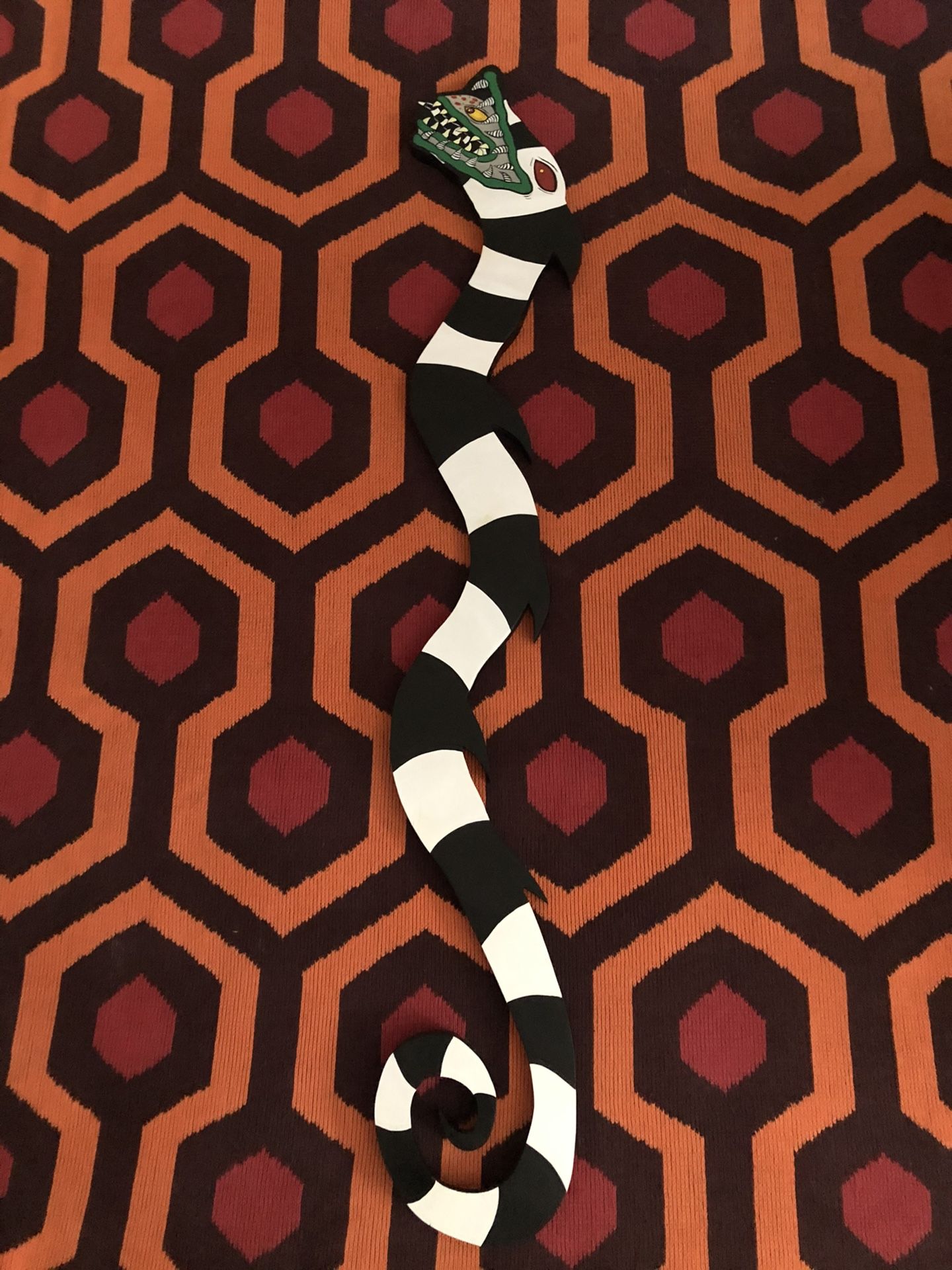 Beetlejuice Sandworm Art