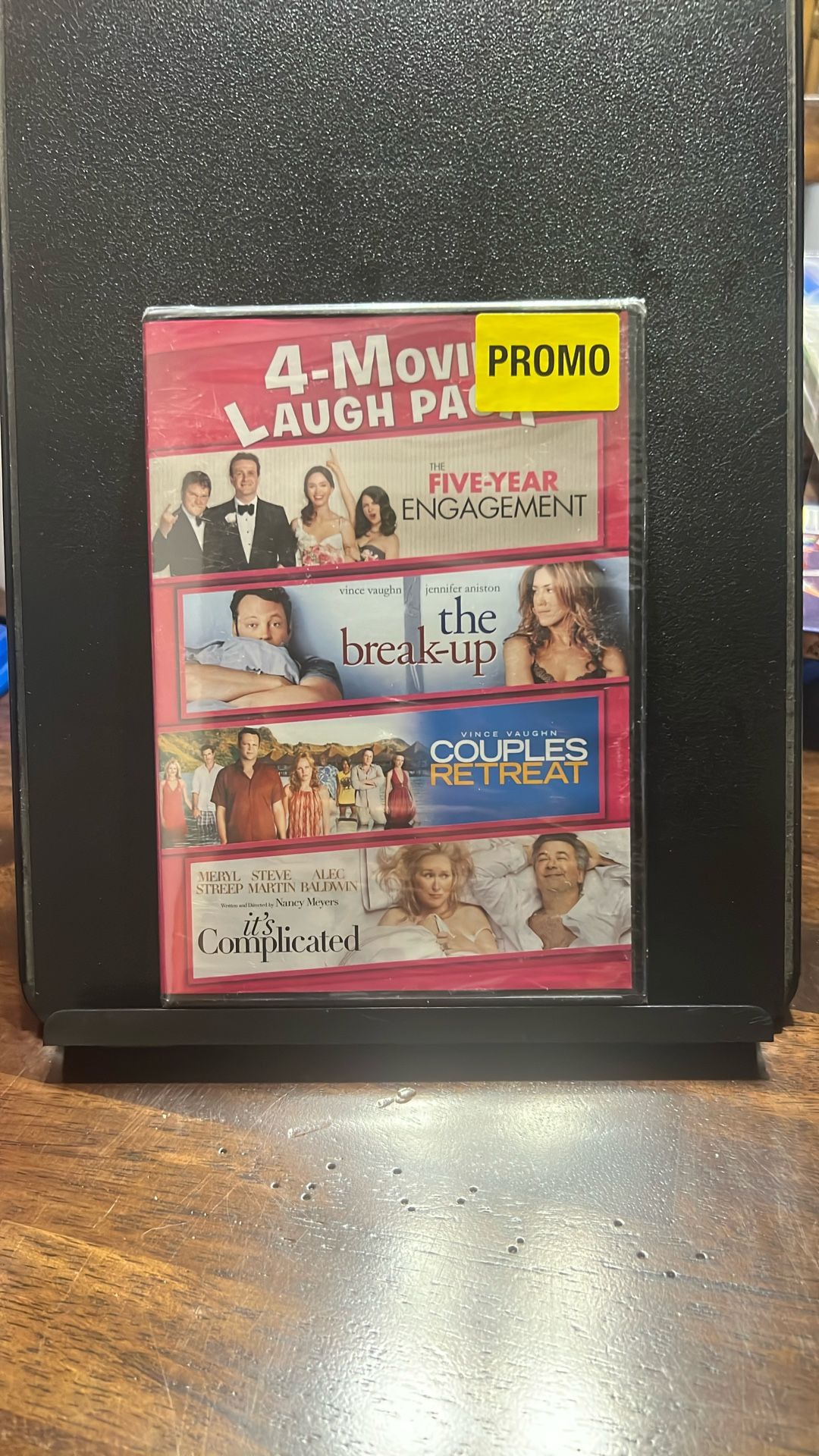 4 movie laugh, pack brand new sealed