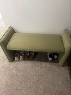 Green Bench Seat