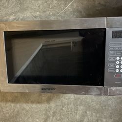 Stainless Steel Emerson Microwave Oven
