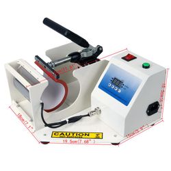 11oz Mug Digital Heat Press Machine Automatic Cup Heat Transfer Sublimation