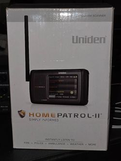 Uniden Home Patrol 2 Digital Police Scanner w/LAPD VCRRS Price Is FIRM @ $425.00 *** Make sure you READ ALL***