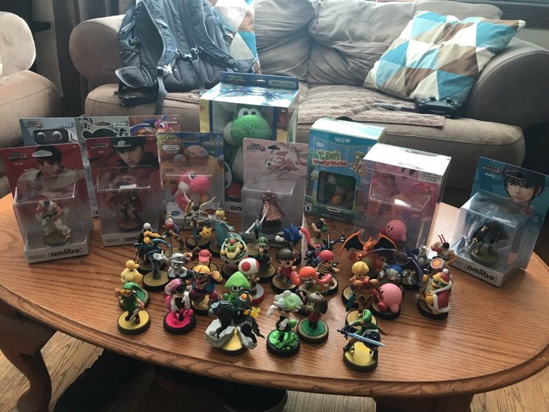Amiibo collection (OoB/Some NiB)