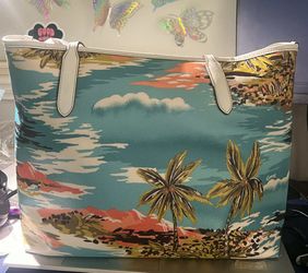 Coach Purse With Matching Wristlet