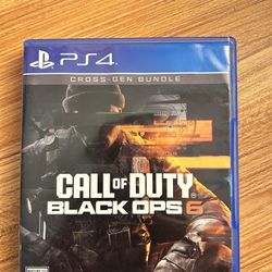 Bo6 PS4 Version - Usable On Ps5 Too