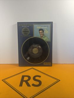Elvis Presley Authorized Collectors Platinum record 5 Of 90