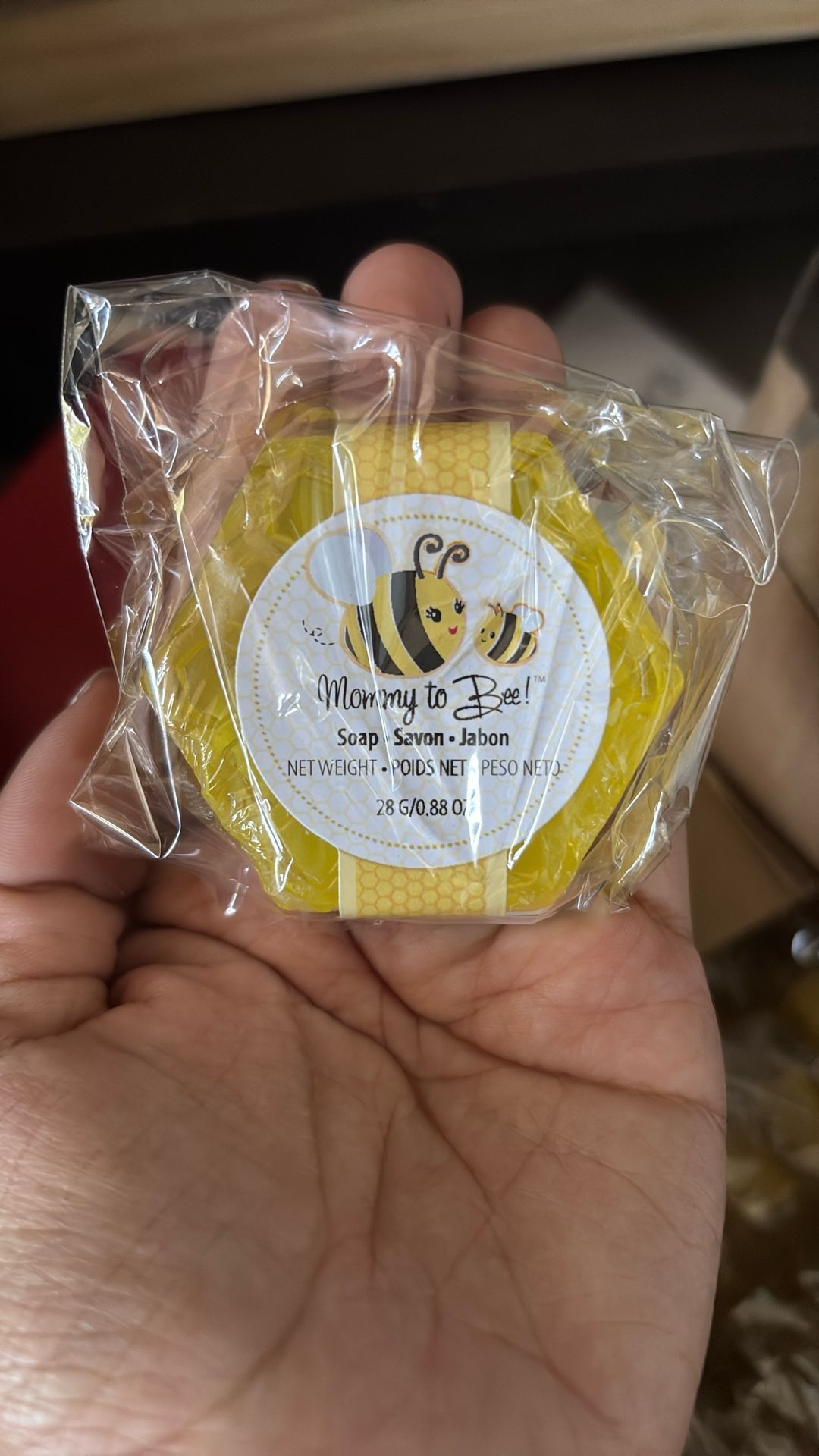 Bee soap Baby shower