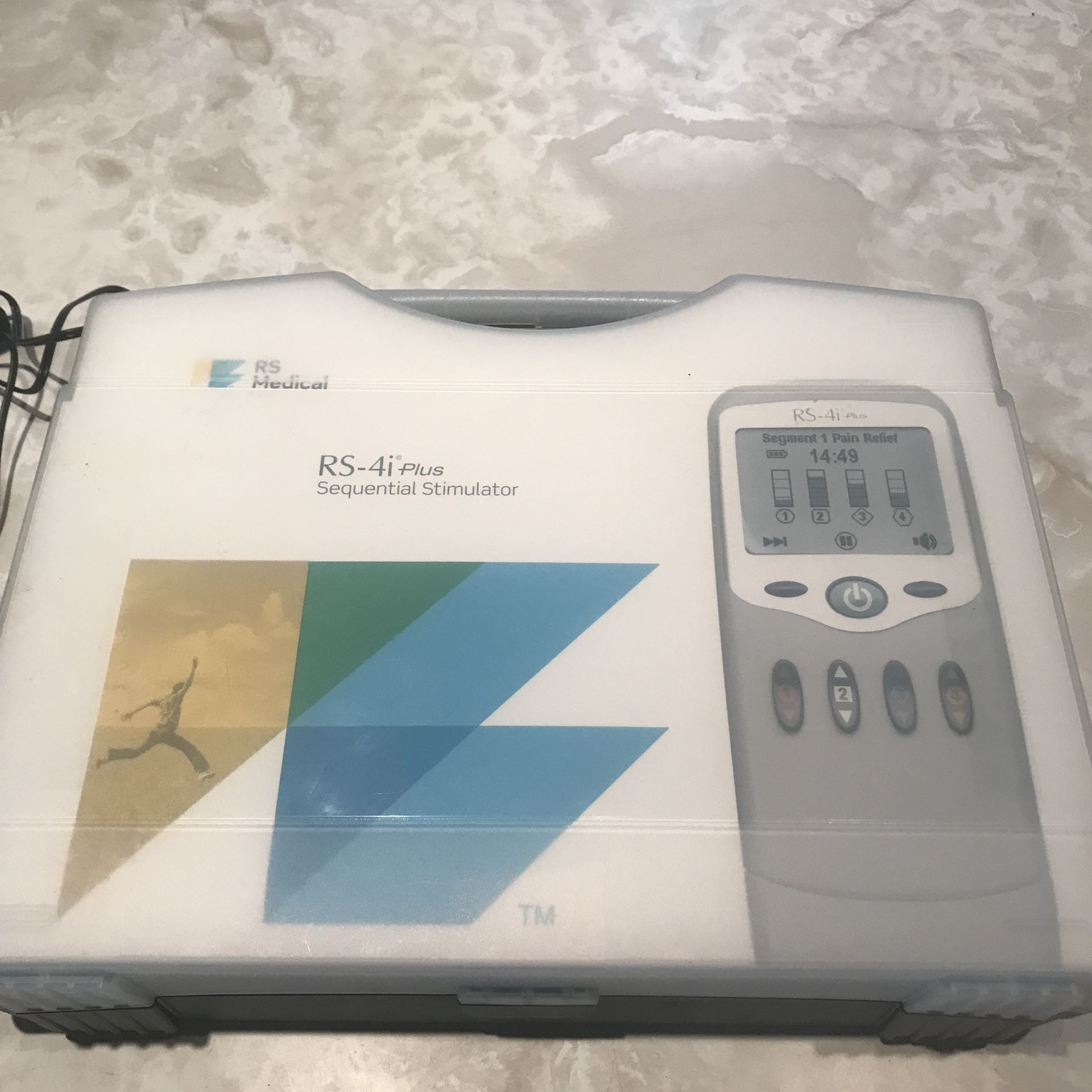 RS Medical RS-4i Plus Sequential Muscle Stimulator w/ Charger (Only Used Once!)