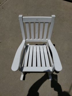 Child's rocking chair