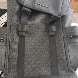 MK Black L backpack