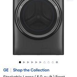 Stackable Large ( 5.0-cu ft ) Front-Load Washer with Steam Cycle ( Carbon Graphite ) https://offerup.co/faYXKzQFnY?$deeplink_path=/redirect/