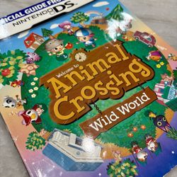 Animal Crossing Wild World, Official Players Guide Nintendo Ds