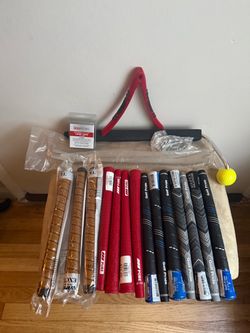 Golf Club Regrips & Building Tools Bundle – Brand New Grips, Lead Tape & More ($80)