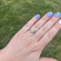 Neil Lane Engagement Ring And Wedding Band