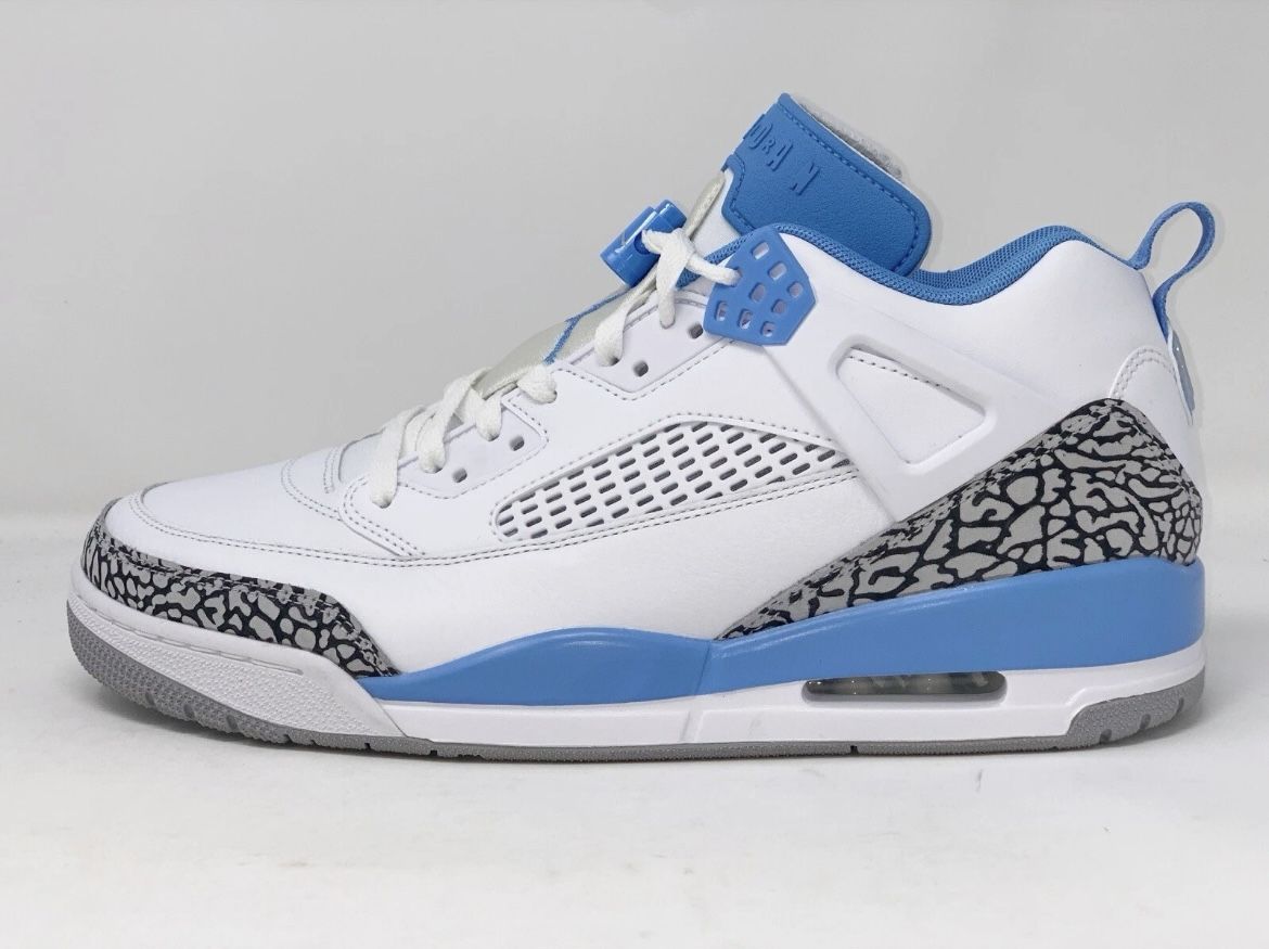 Air Jordan Spizike Low White & University Blue Size 9 Men’s 