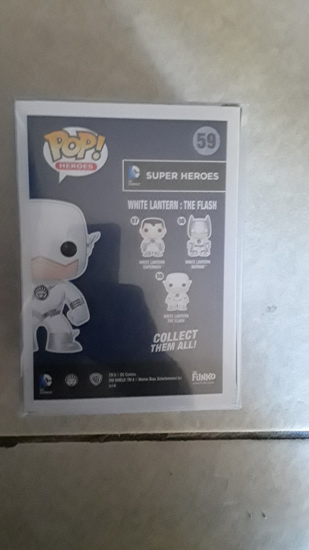 Flash white lantern funko