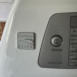 Kenmore Elite Washer Dryer SET
