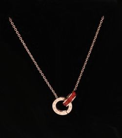 10k yellow gold plated necklace pendant fashion personality couple jewelry jewelry hot birthday gift 2019 new hot