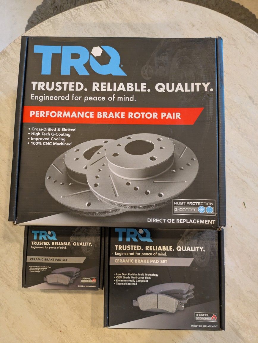 Trq Brake Rotary And Pad Set