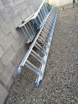 Werner 32 Foot Ladder In Great Condition