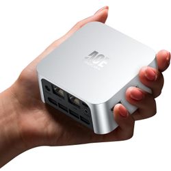 Mini PC Computers, 12GB LPDDR5 256GB M.2 SSD Desktop Mini Computers, 12th Gen N100, Micro Pc with 3 HDMI Support 4K UHD, Dual Gigabit Ethernet, 2.4G/5