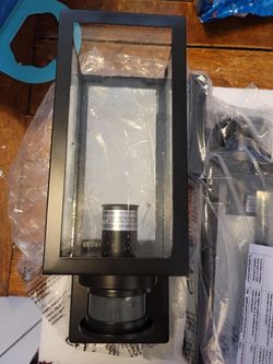 Kinzie Textured Black One-Light Outdoor Wall Mount

