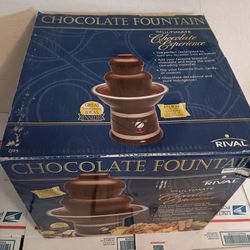 Rival Chocolate Fountain 3 Tier Fondue Set