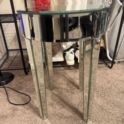 Mirror Side Table