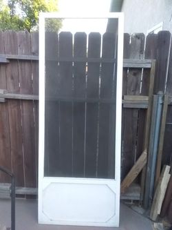 Wood Screen Door