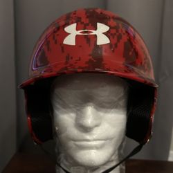 Under Armour Camo Baseball  Batting Helmet UABH2-100 Youth size 6 1/2 - 7 1/2