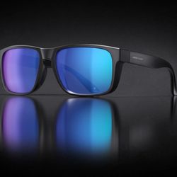 Green Wolf Guardian Sunglasses- Black Glacier 