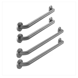 Glacier Bay Stainless Steel Grab Bar Combo (2-Pack) - NEW