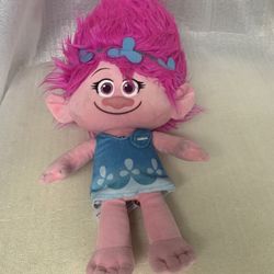 DreamWorks Trolls Large 18” Stuffed Plush POPPY Troll Doll