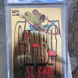 Gambit #1 Gold Edition (1993) CGC 9.8 — White Pages; Gold Foil Embossed Cover