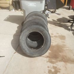 Four Tiresp215/70R1597T Nice Thread  For60Dollars Or Better  Offer 