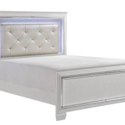 LED Queen Bed