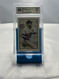Renata Galasso 1984 Mickey Mantle #20 GSA GEM MINT New York Yankees MLB